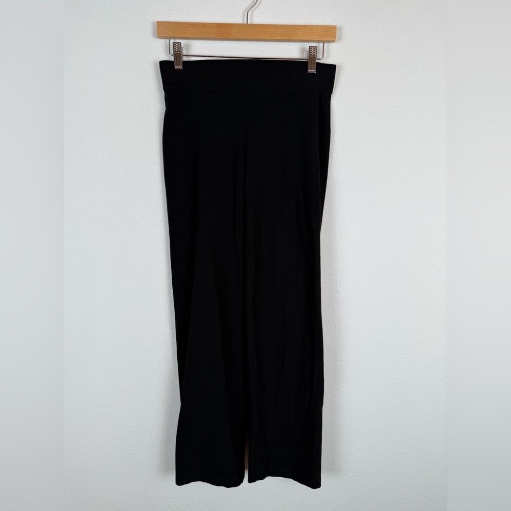 Eileen Fisher Black Jersey Pants Leggings XXS